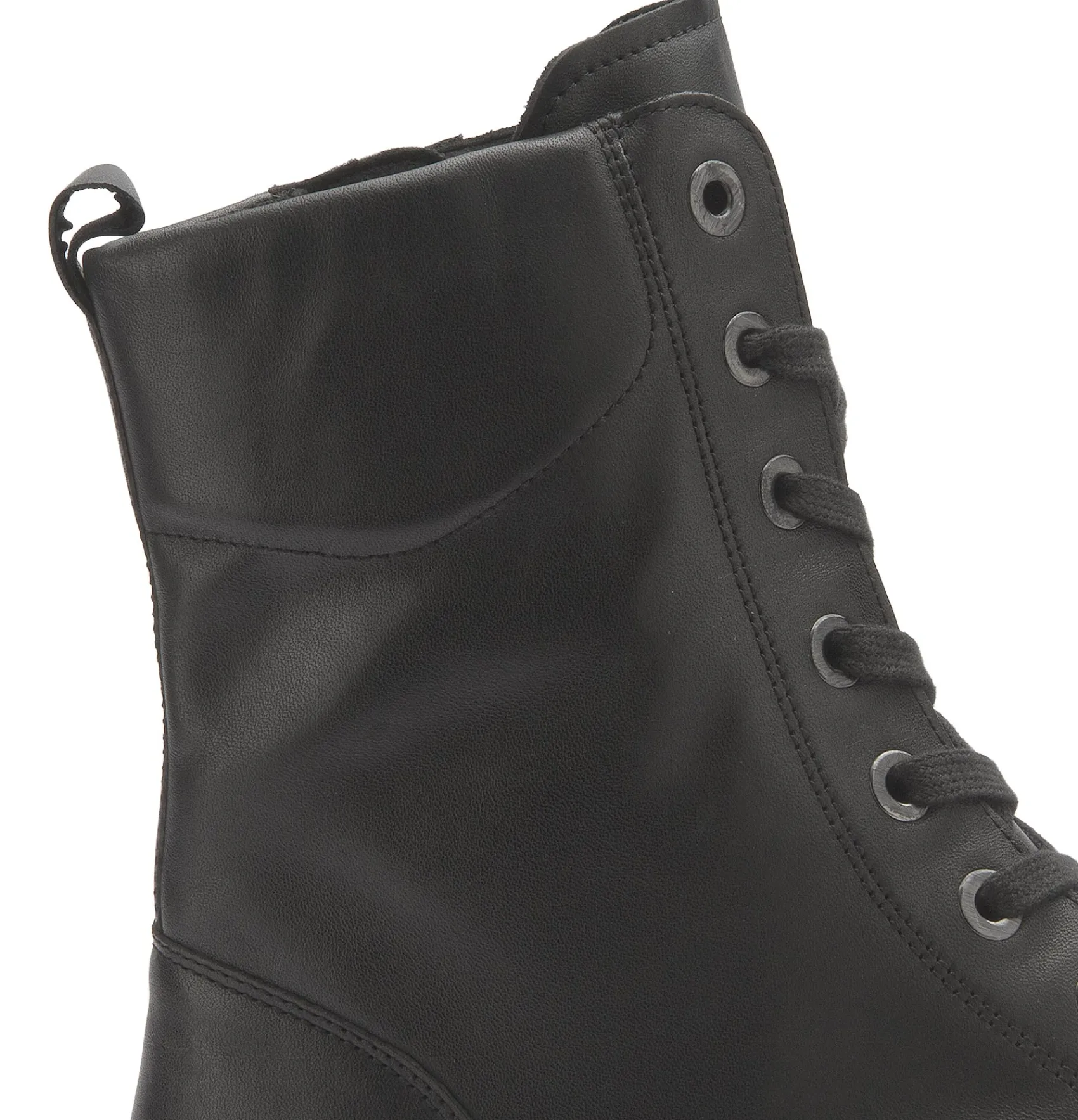 Stiefeletten|semler Schnürboot in Übergrößen Schwarz