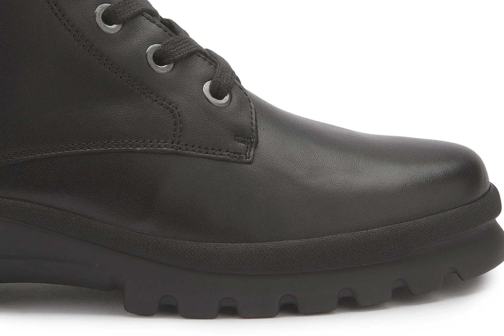 Stiefeletten|semler Schnürboot in Übergrößen Schwarz