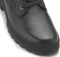 Stiefeletten|semler Schnürboot in Übergrößen Schwarz