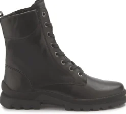Stiefeletten|semler Schnürboot in Übergrößen Schwarz