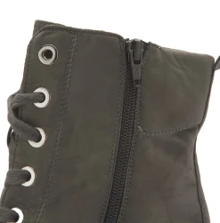 Stiefeletten|semler Schnürboot in Übergrößen Grau