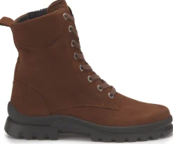 Stiefeletten|semler Schnürboot in Übergrößen Braun