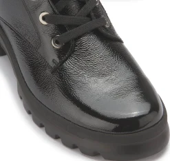 Stiefeletten|semler Schnürboot in Übergrößen Schwarz
