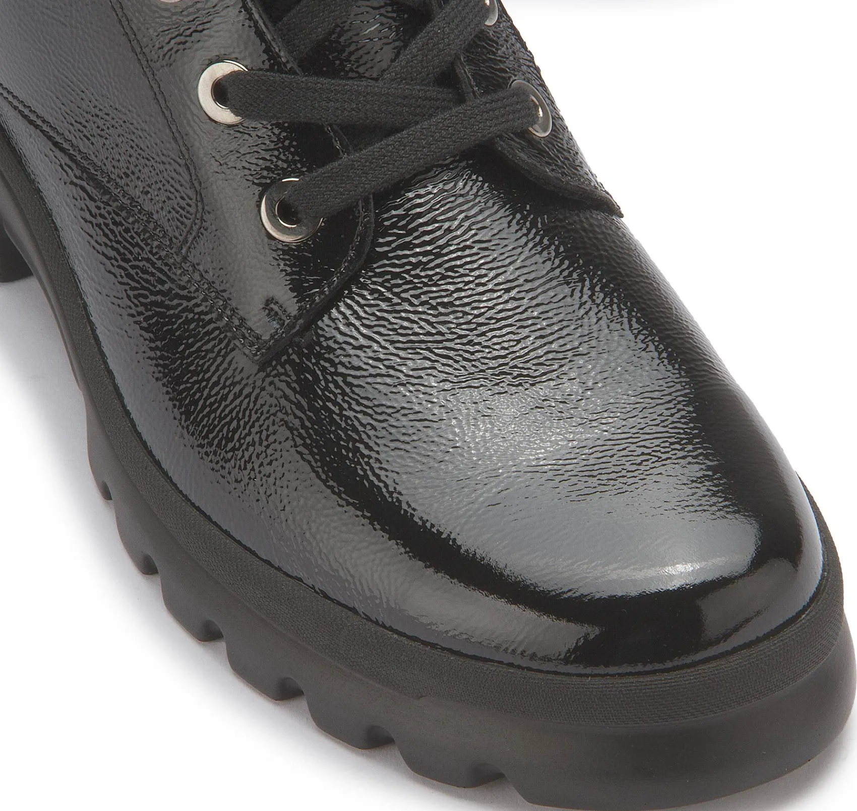 Stiefeletten|semler Schnürboot in Übergrößen Schwarz