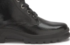Stiefeletten|semler Schnürboot in Übergrößen Schwarz