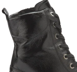 Stiefeletten|semler Schnürboot in Übergrößen Schwarz