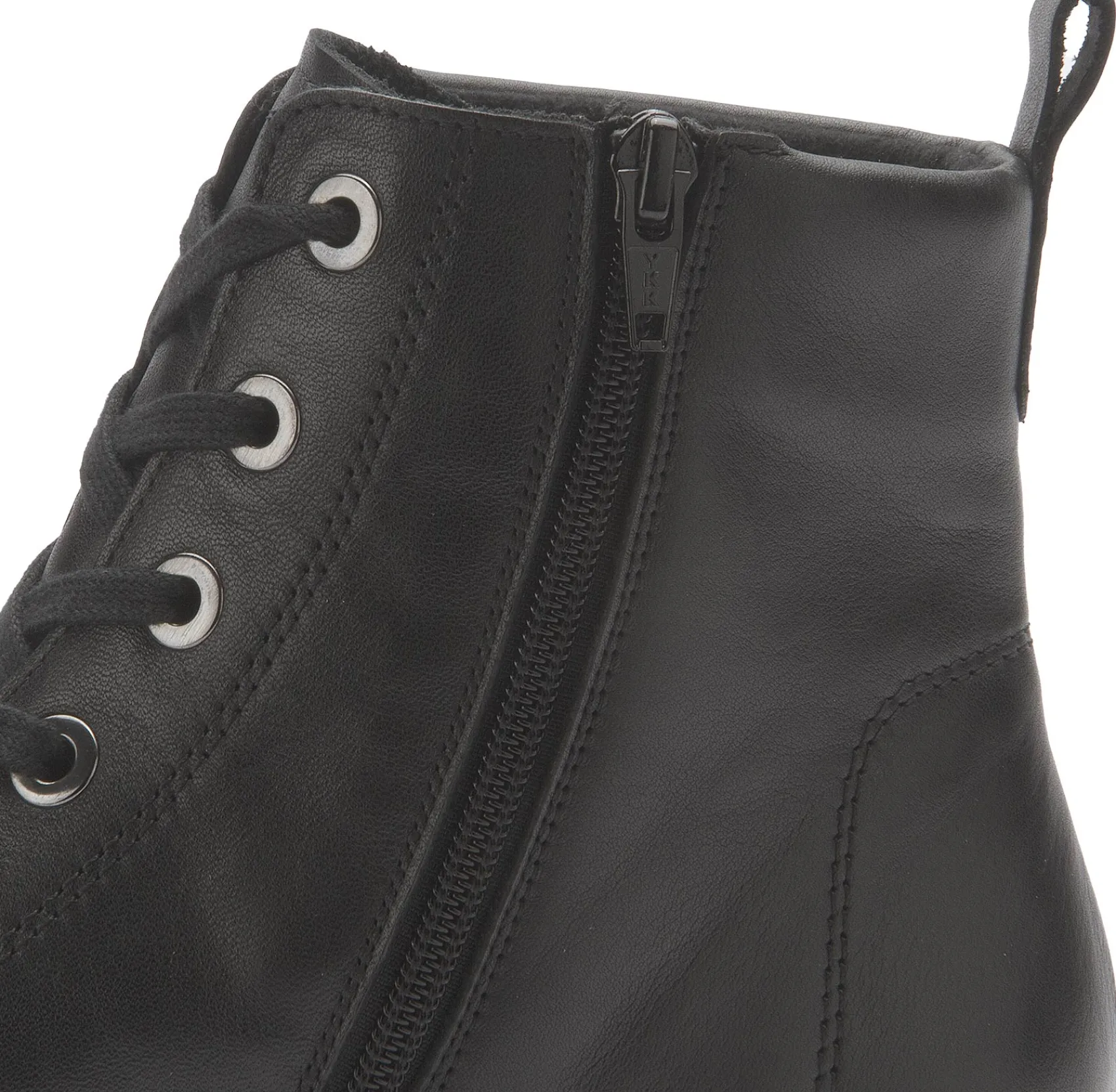 Stiefeletten|semler Schnürboot in Übergrößen Schwarz