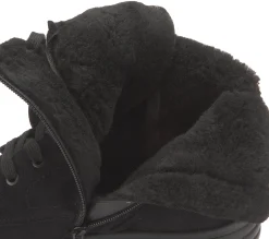 Stiefeletten|semler Schnürboot in Übergrößen Schwarz