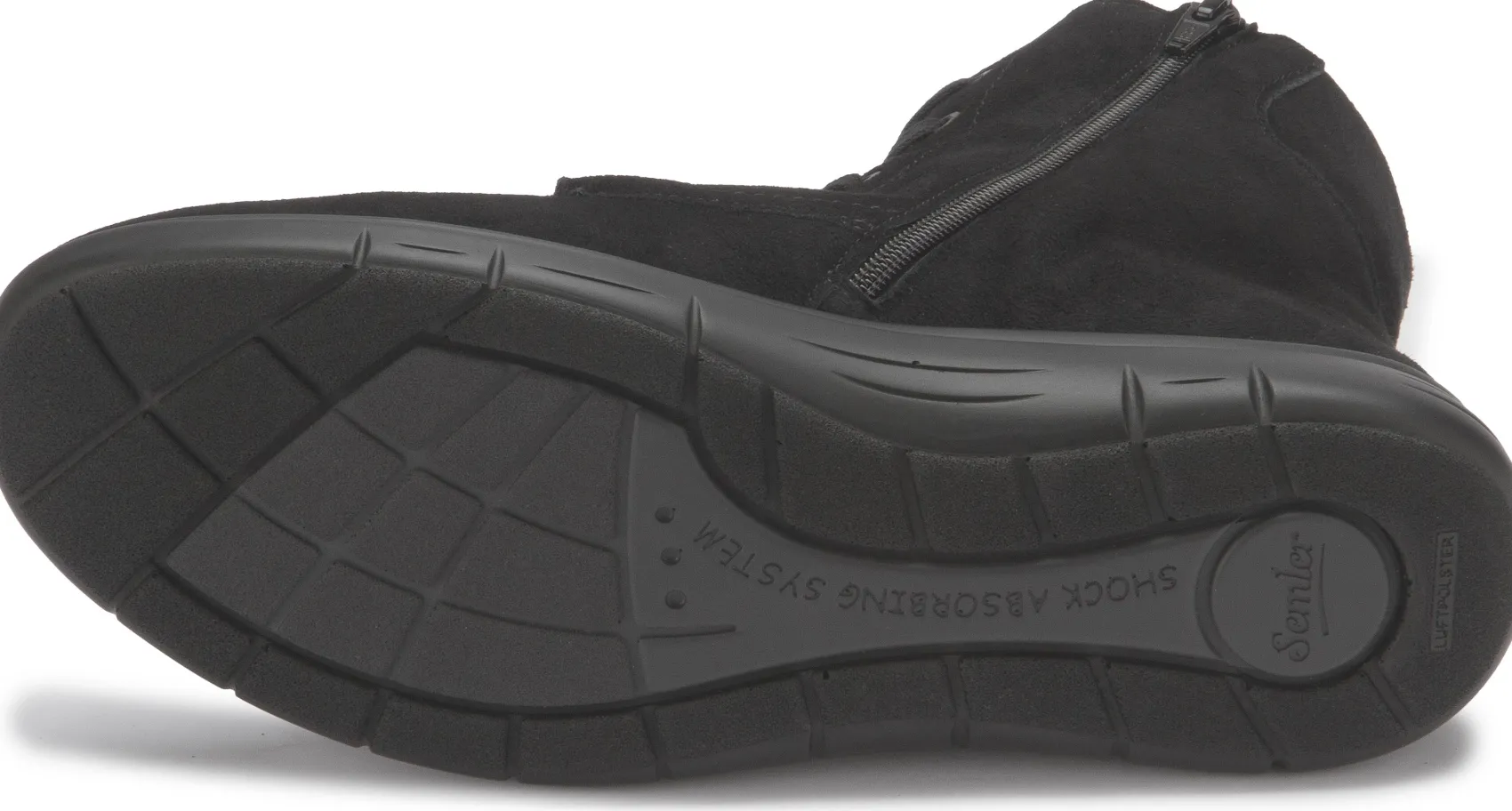 Stiefeletten|semler Schnürboot in Übergrößen Schwarz