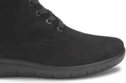 Stiefeletten|semler Schnürboot in Übergrößen Schwarz