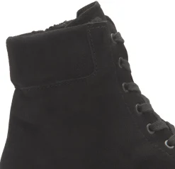 Stiefeletten|semler Schnürboot in Übergrößen Schwarz