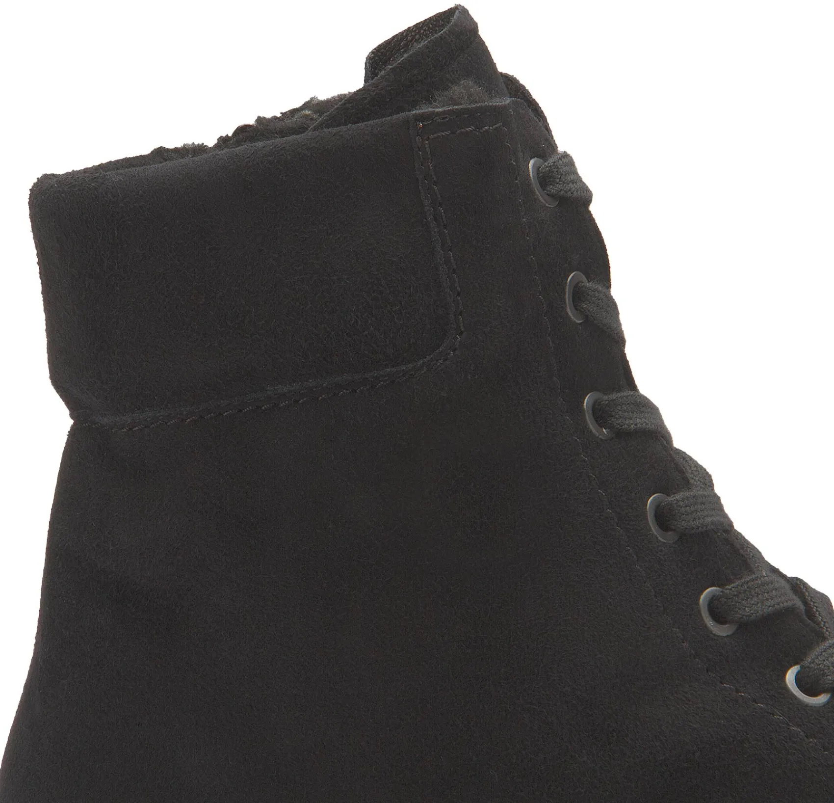 Stiefeletten|semler Schnürboot in Übergrößen Schwarz