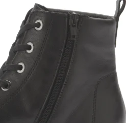 Stiefeletten|semler Schnürboot in Untergrößen Schwarz