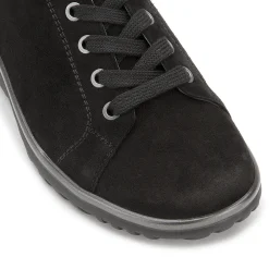 Schnürschuhe|semler Schnürschuh in Übergrößen Schwarz