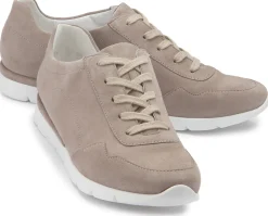Sneaker|Schnürschuhe|semler Schnürschuh in Untergrößen Beige