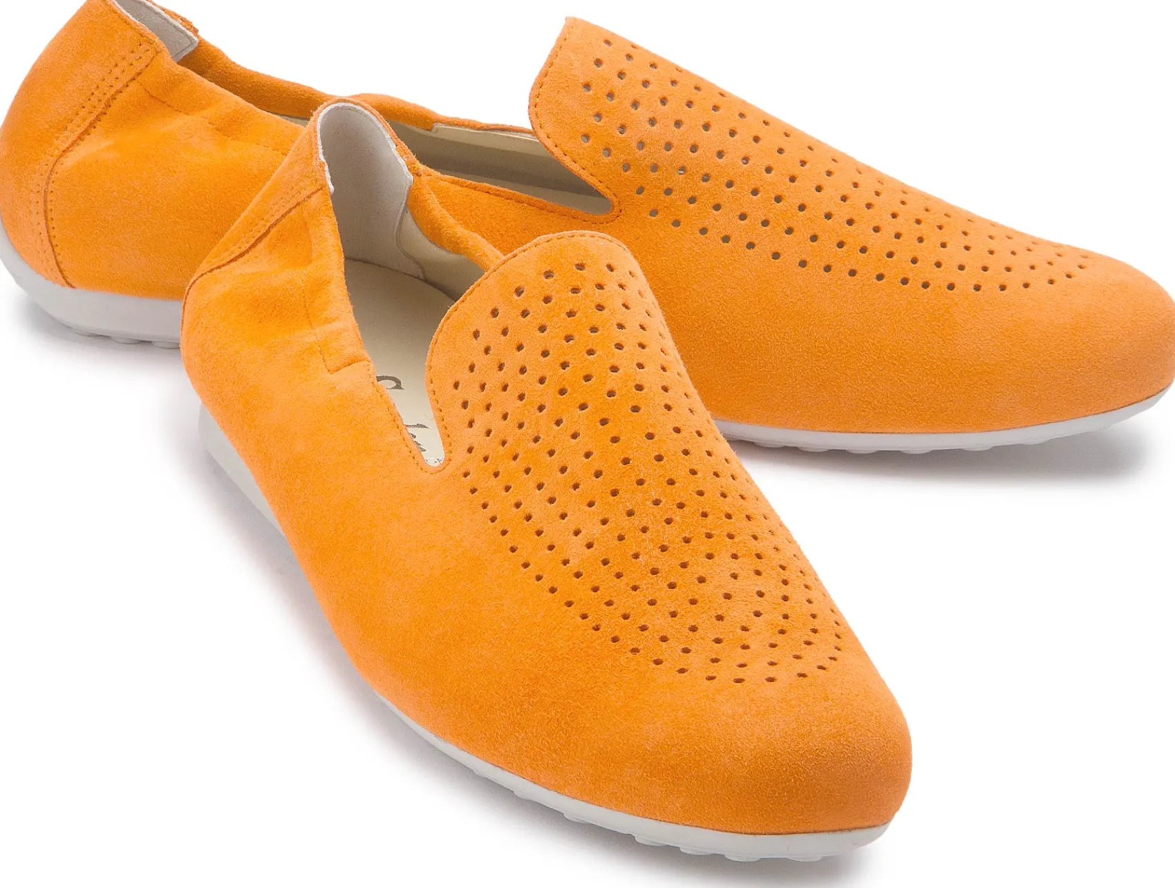 Slipper|semler Slipper in Übergrößen Orange