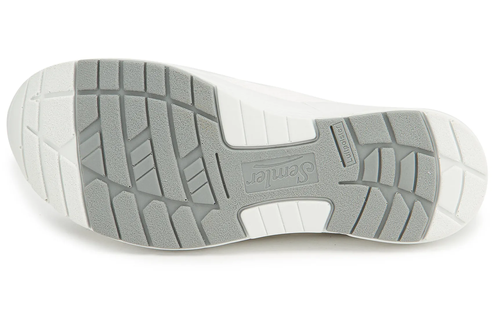 Sneaker|Schnürschuhe|semler Sneaker in Übergrößen Weiß