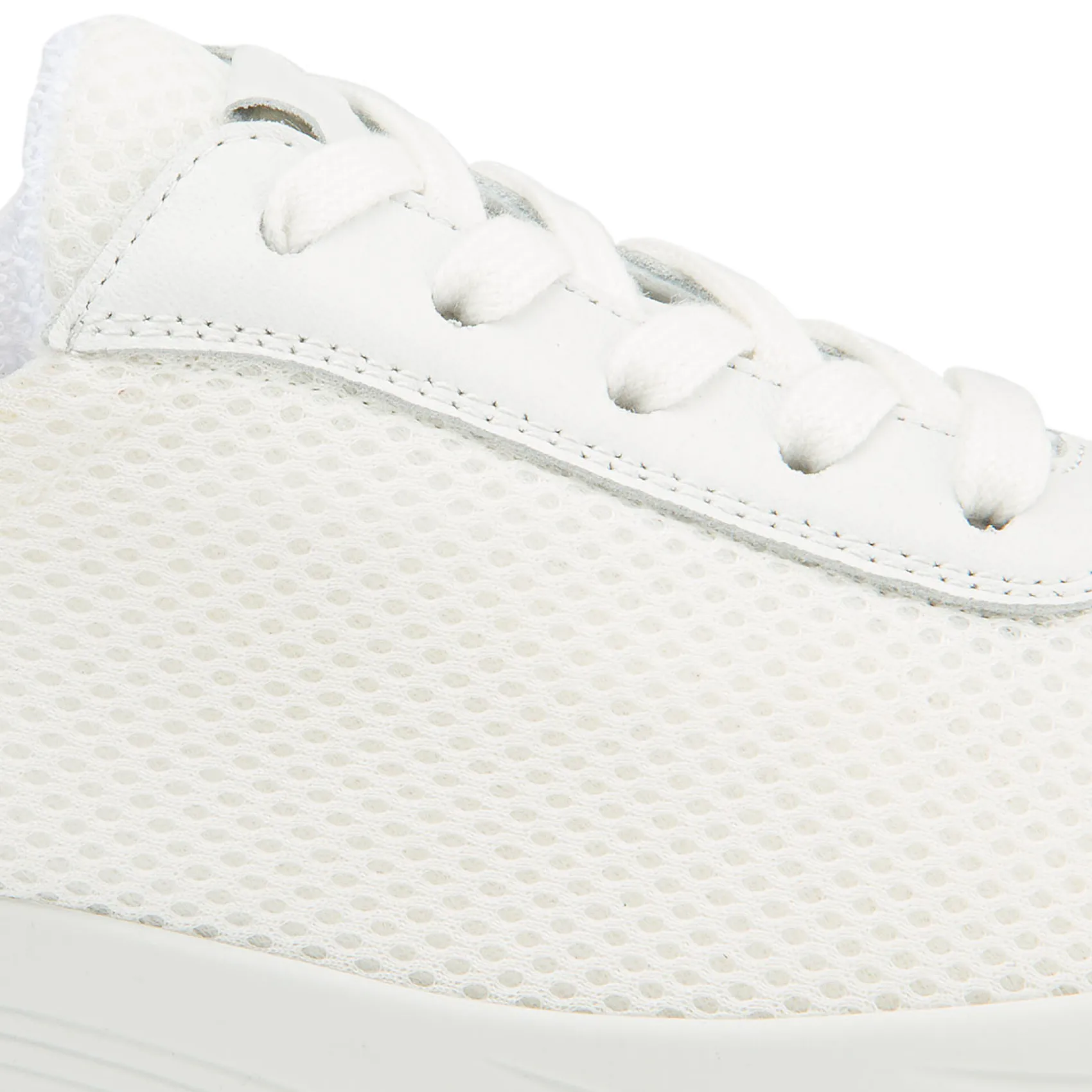 Sneaker|Schnürschuhe|semler Sneaker in Übergrößen Weiß