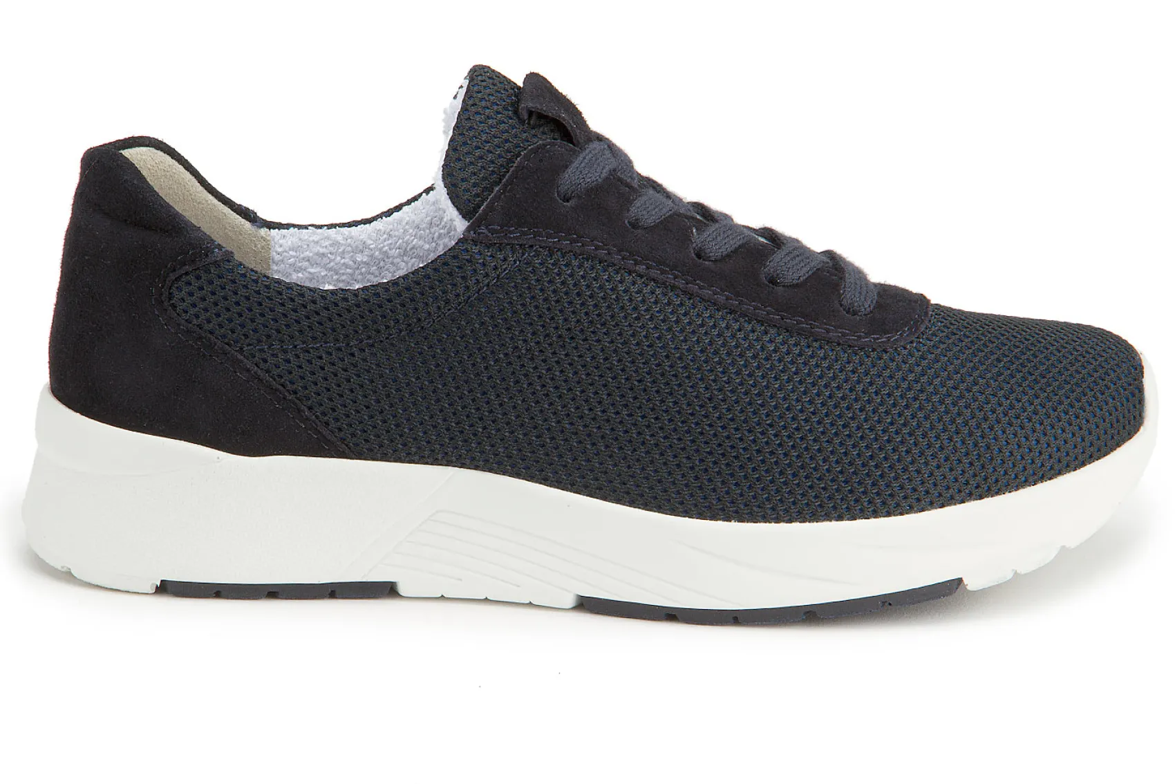 Sneaker|Schnürschuhe|semler Sneaker in Übergrößen Blau