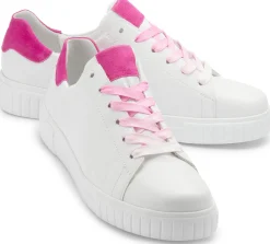 Sneaker|Schnürschuhe|semler Sneaker in Übergrößen Weiß