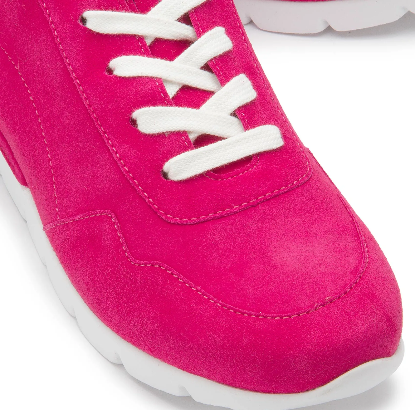 Sneaker|Schnürschuhe|semler Sneaker in Übergrößen Pink