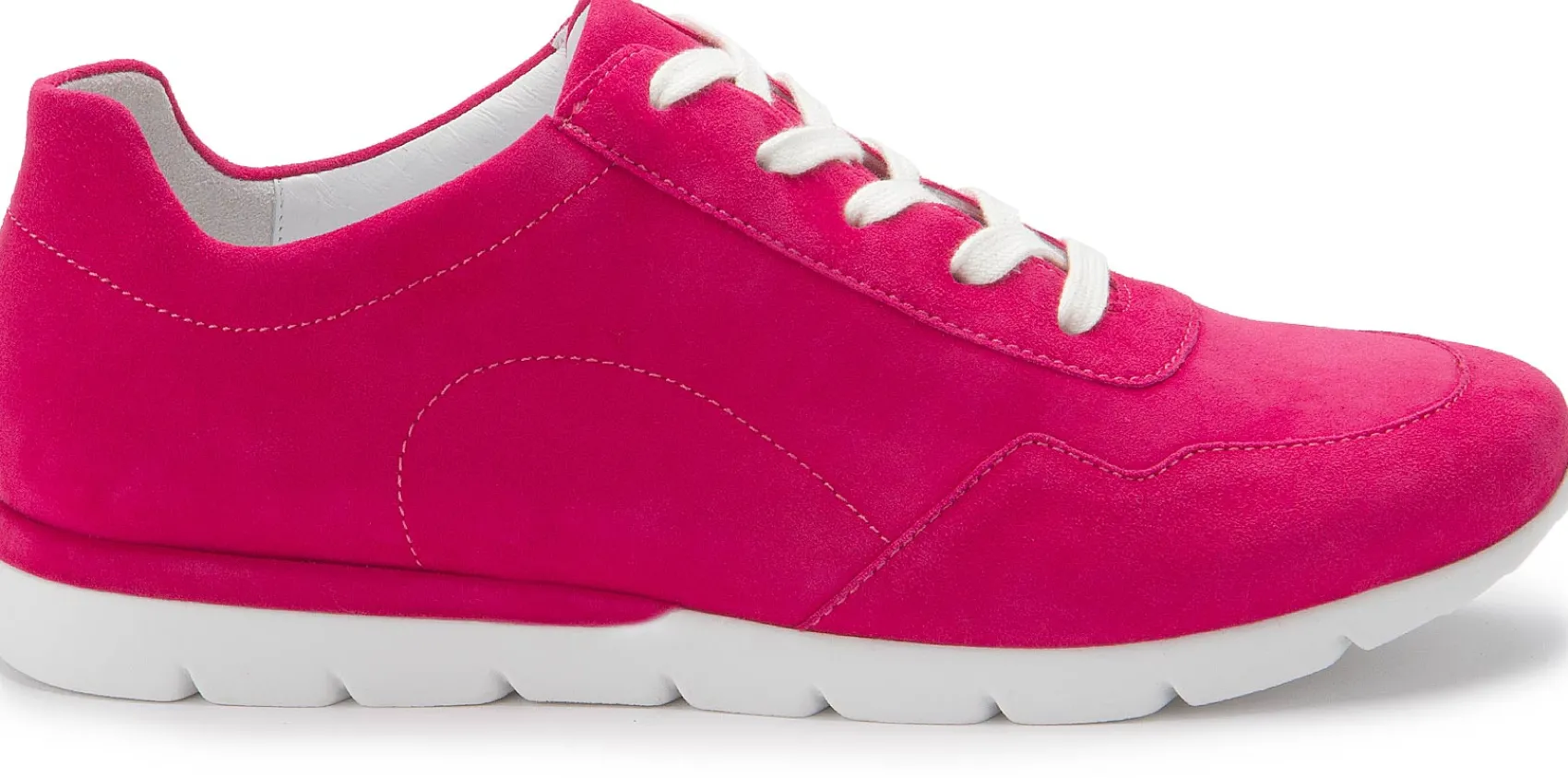 Sneaker|Schnürschuhe|semler Sneaker in Übergrößen Pink