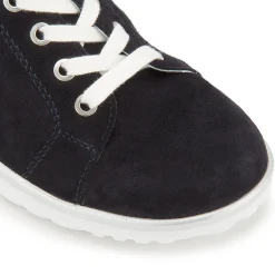 Sneaker|Schnürschuhe|semler Sneaker in Übergrößen Blau
