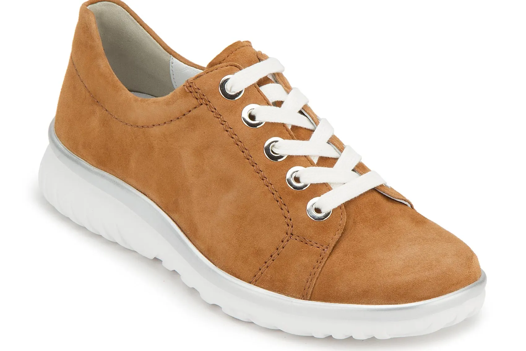 Sneaker|Schnürschuhe|semler Sneaker in Übergrößen Braun