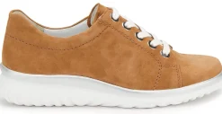 Sneaker|Schnürschuhe|semler Sneaker in Übergrößen Braun