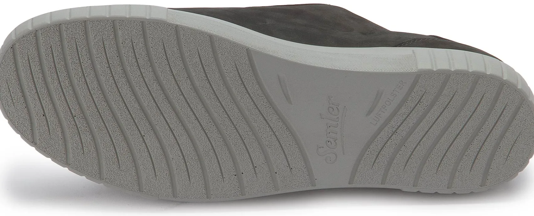 Sneaker|Schnürschuhe|semler Sneaker in Übergrößen Schwarz