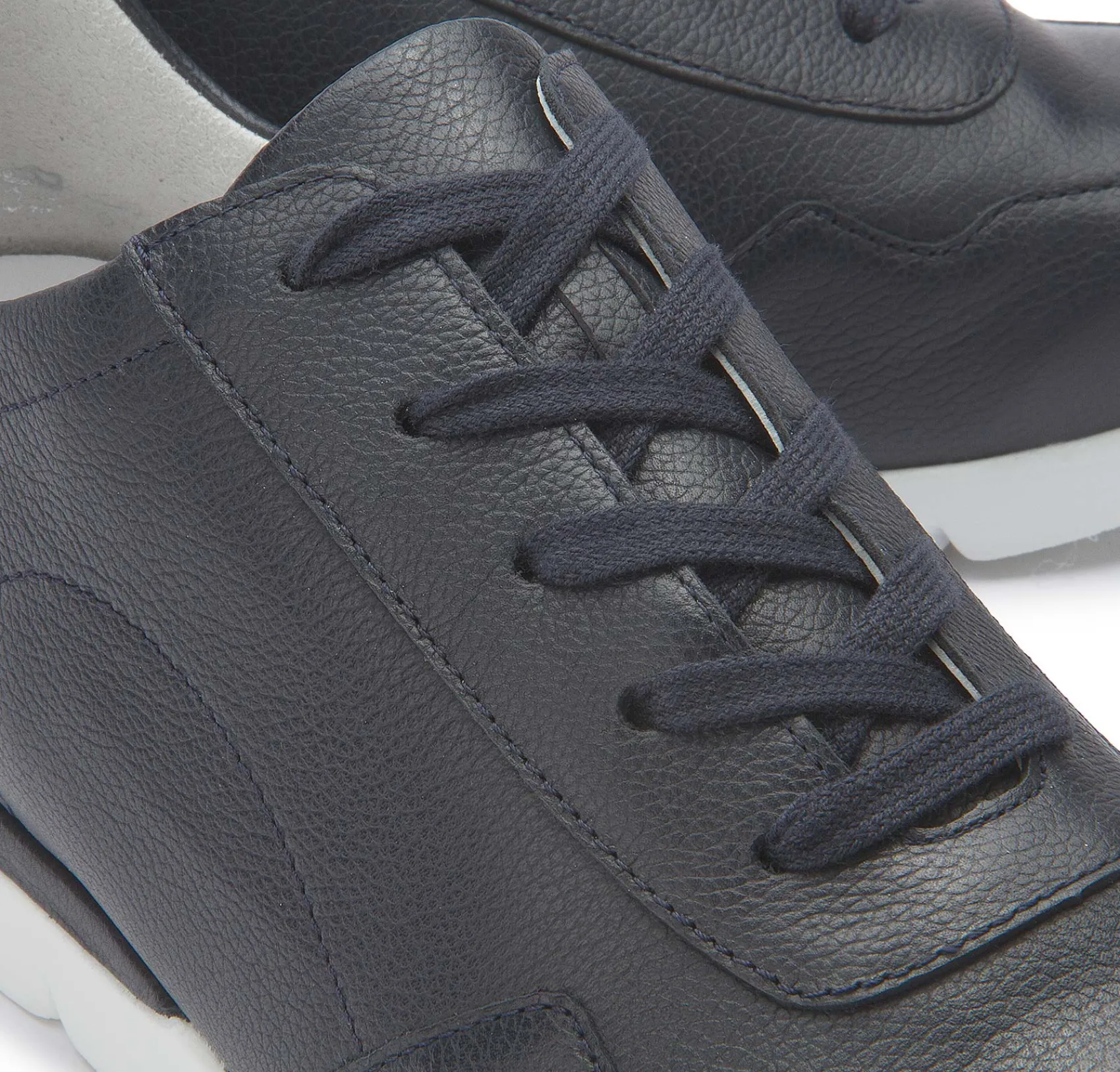 Sneaker|Schnürschuhe|semler Sneaker in Übergrößen Blau
