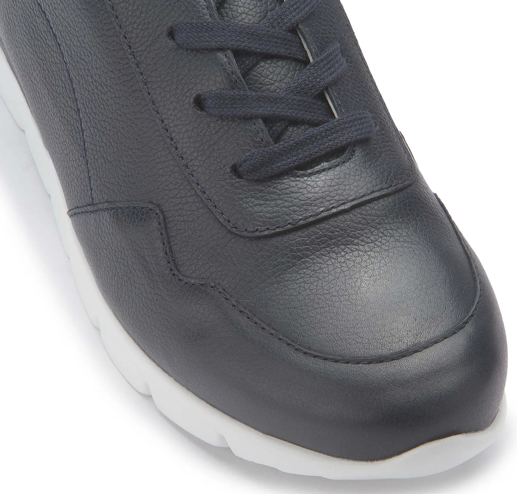 Sneaker|Schnürschuhe|semler Sneaker in Übergrößen Blau