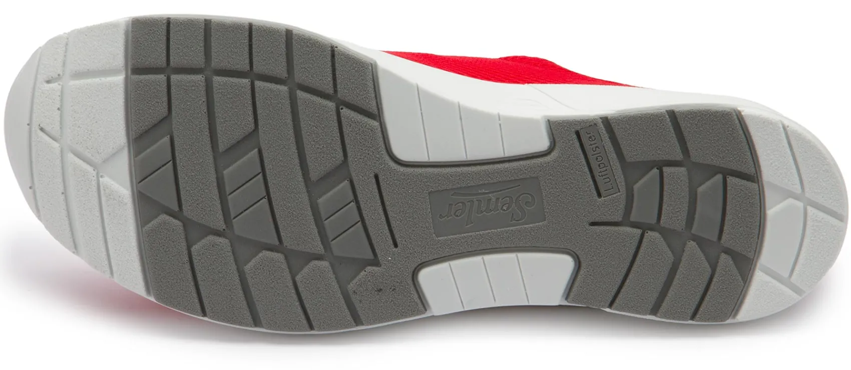 Sneaker|Schnürschuhe|semler Sneaker in Übergrößen Rot