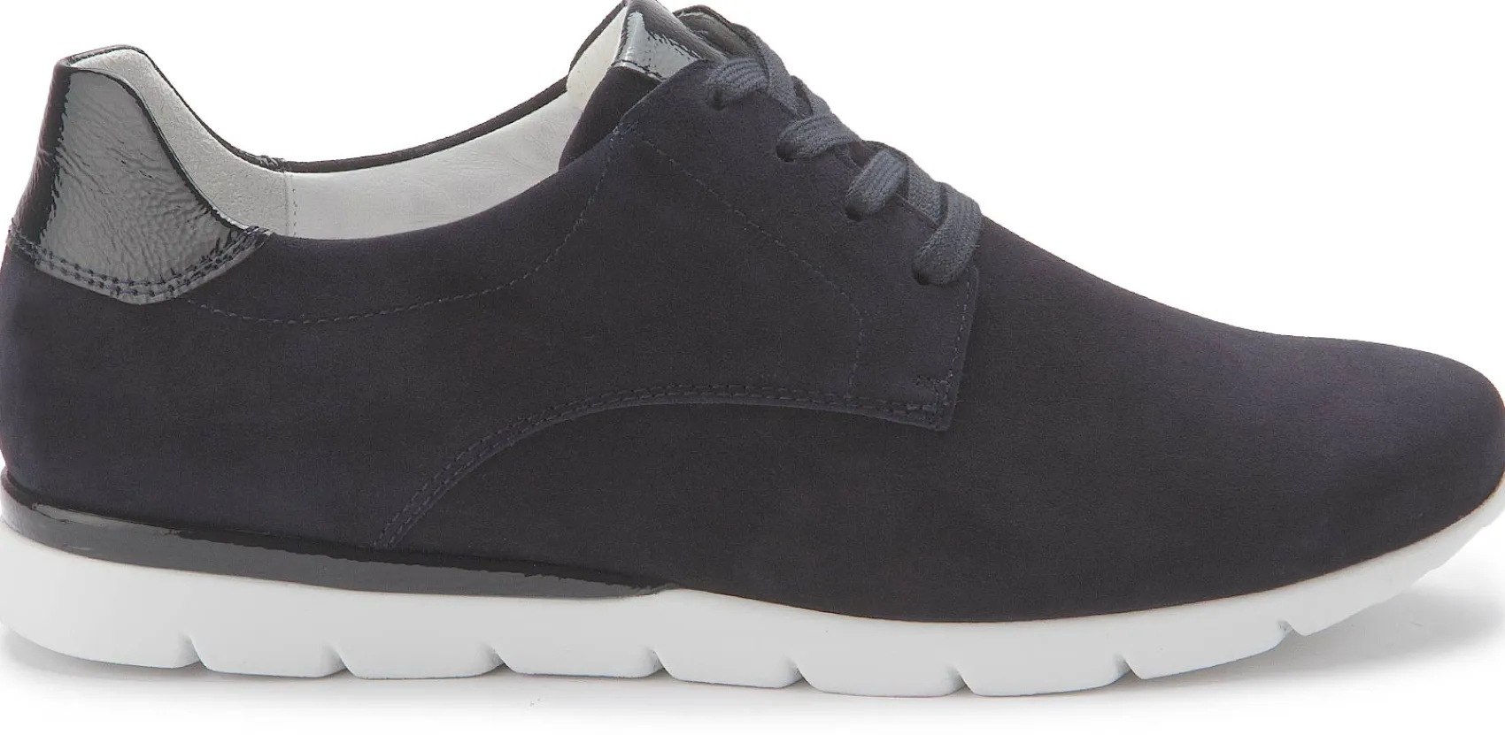 Sneaker|Schnürschuhe|semler Sneaker in Übergrößen Blau
