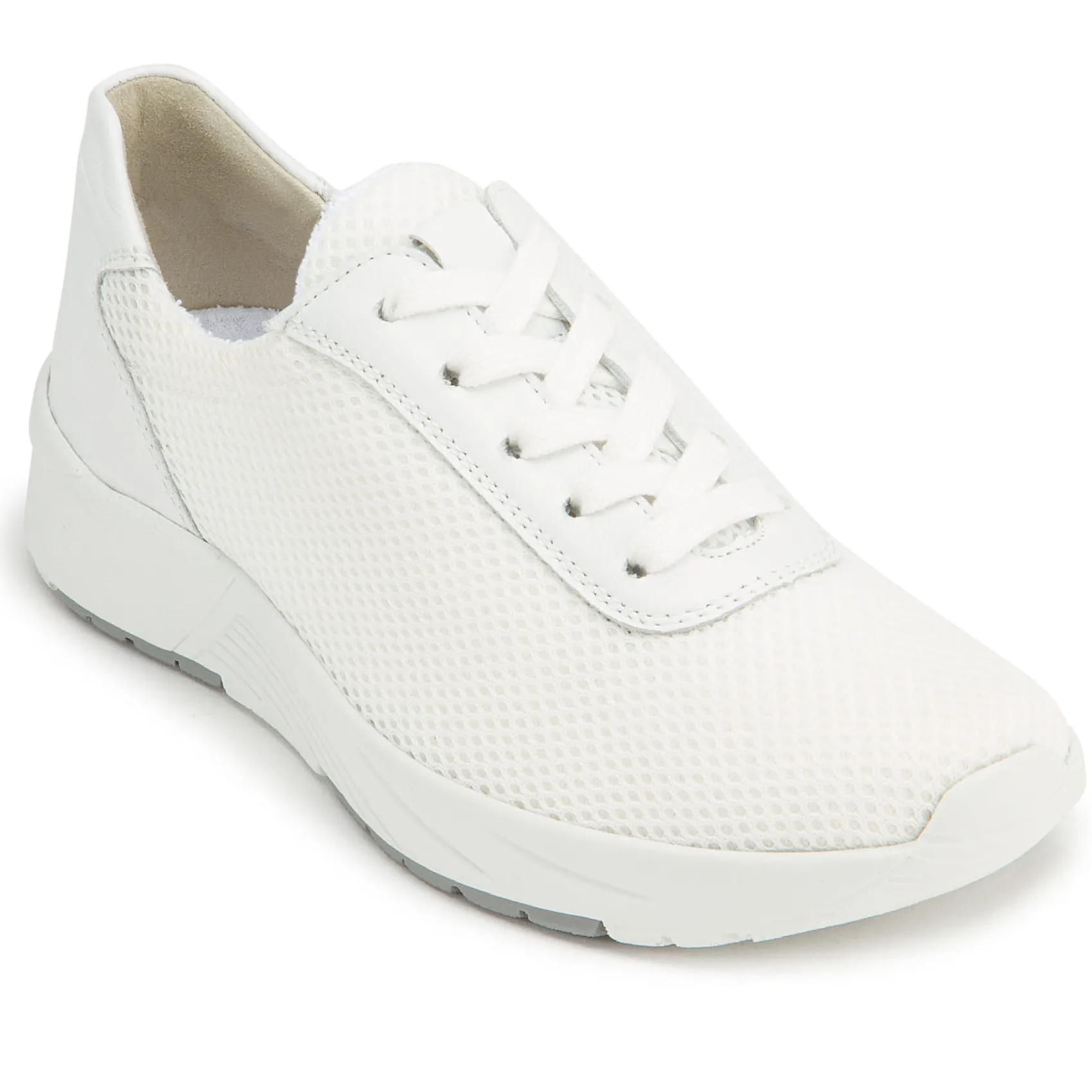 Sneaker|Schnürschuhe|semler Sneaker in Untergrößen Weiß