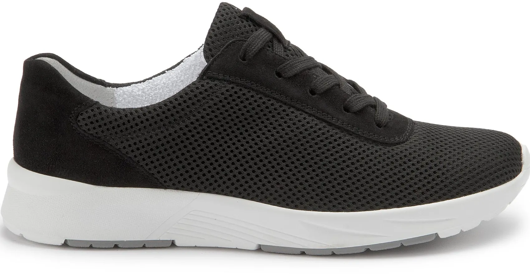 Sneaker|Schnürschuhe|semler Sneaker in Untergrößen Schwarz