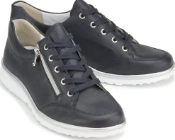 Sneaker|Schnürschuhe|semler Sneaker in Untergrößen Blau