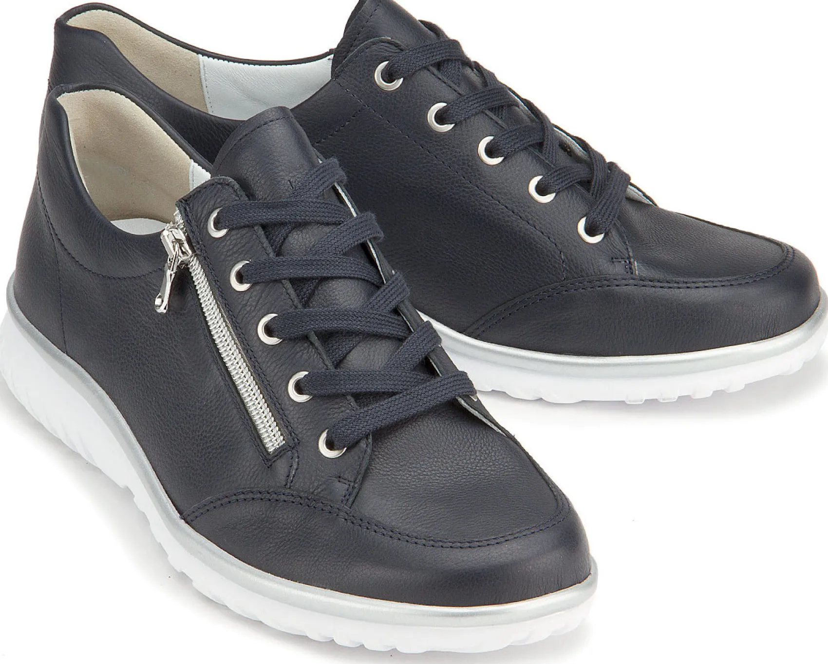 Sneaker|Schnürschuhe|semler Sneaker in Untergrößen Blau