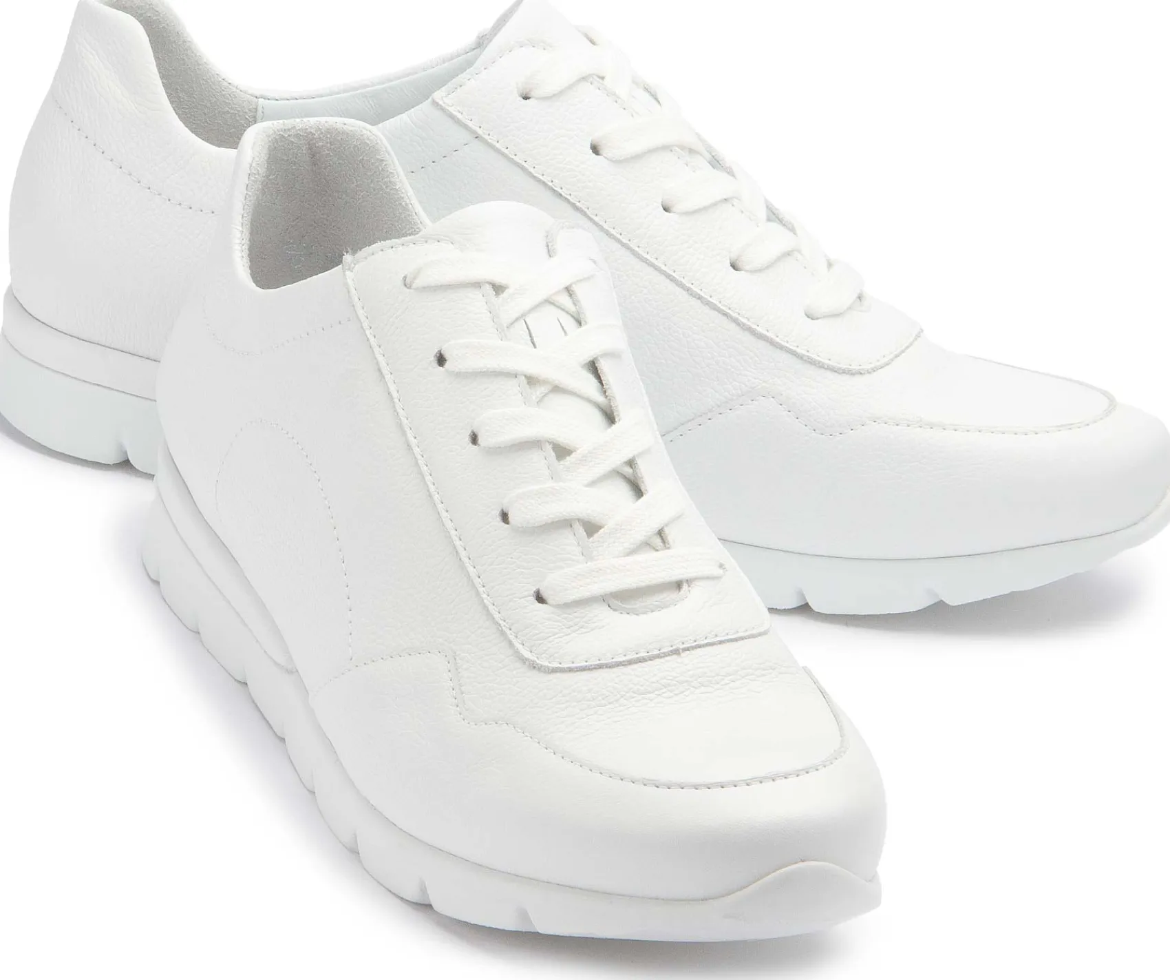 Sneaker|Schnürschuhe|semler Sneaker in Untergrößen Weiß
