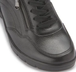 Sneaker|Schnürschuhe|semler Sneaker in Untergrößen Schwarz