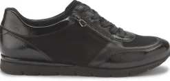 Sneaker|Schnürschuhe|semler Sneaker in Untergrößen Schwarz