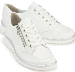 Sneaker|Schnürschuhe|semler Sneaker in Untergrößen Weiß