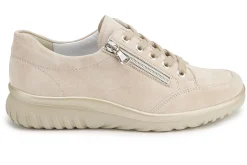 Sneaker|Schnürschuhe|semler Sneaker in Untergrößen Beige