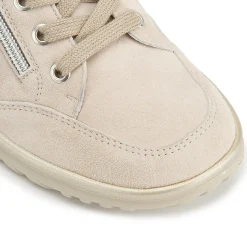 Sneaker|Schnürschuhe|semler Sneaker in Untergrößen Beige
