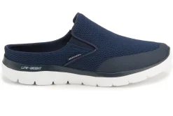 Slipper|Hausschuhe|Skechers Clog in Übergrößen Blau