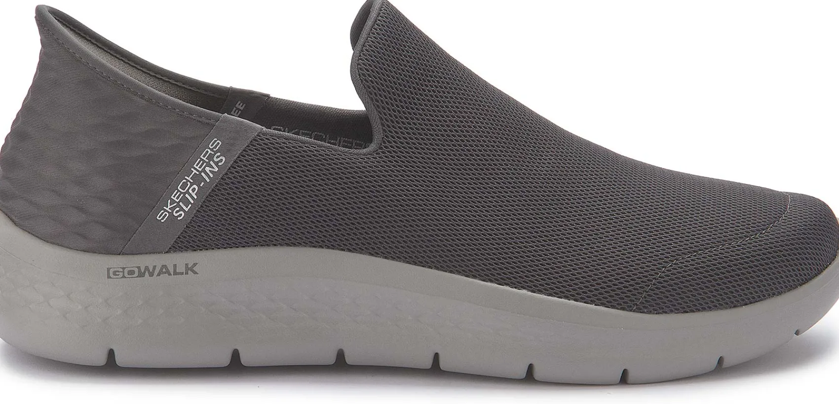 Sneaker|Slipper|Skechers Slip Ins in Übergrößen Grau