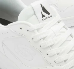 Sneaker|Schnürschuhe|Skechers Sneaker in Übergrößen Weiß