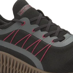 Sneaker|Schnürschuhe|Skechers Sneaker in Übergrößen Schwarz