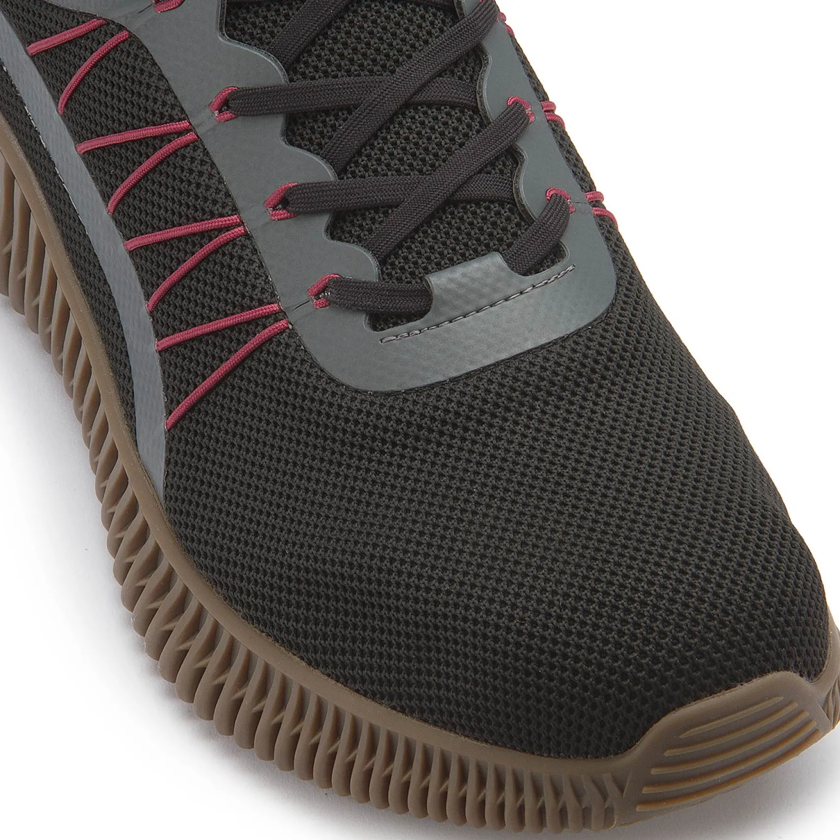 Sneaker|Schnürschuhe|Skechers Sneaker in Übergrößen Schwarz