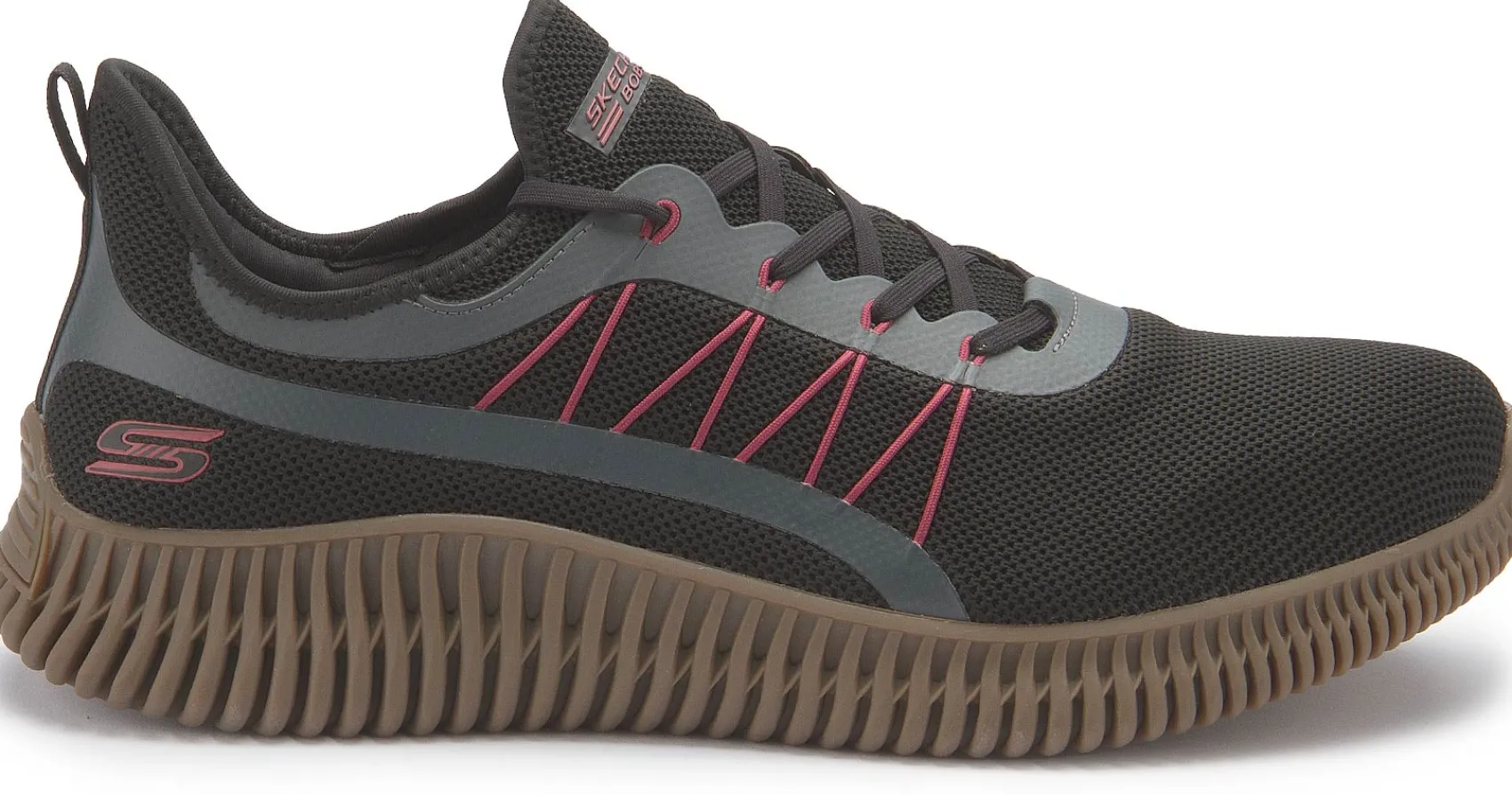 Sneaker|Schnürschuhe|Skechers Sneaker in Übergrößen Schwarz